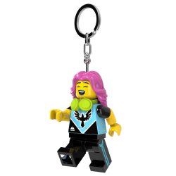 Lego Mini Figure Keychain Gamer Girl