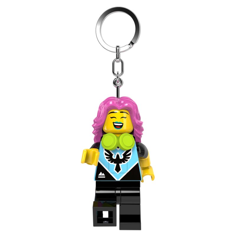 Euromic LEGO Minifigures Keychain Light Gamer Girl
