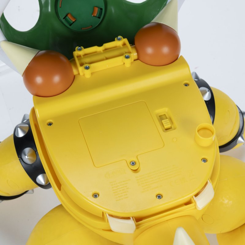 Super Mario Big Bad Bowser 12" / 30cm Feature Action Figure, Officially Licensed by , Interactive Figure, Light and