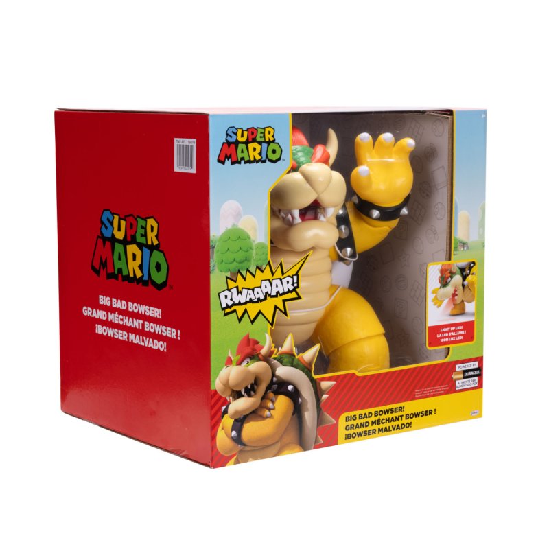 Super Mario Action Figure Big Bad Bowser 30 cm