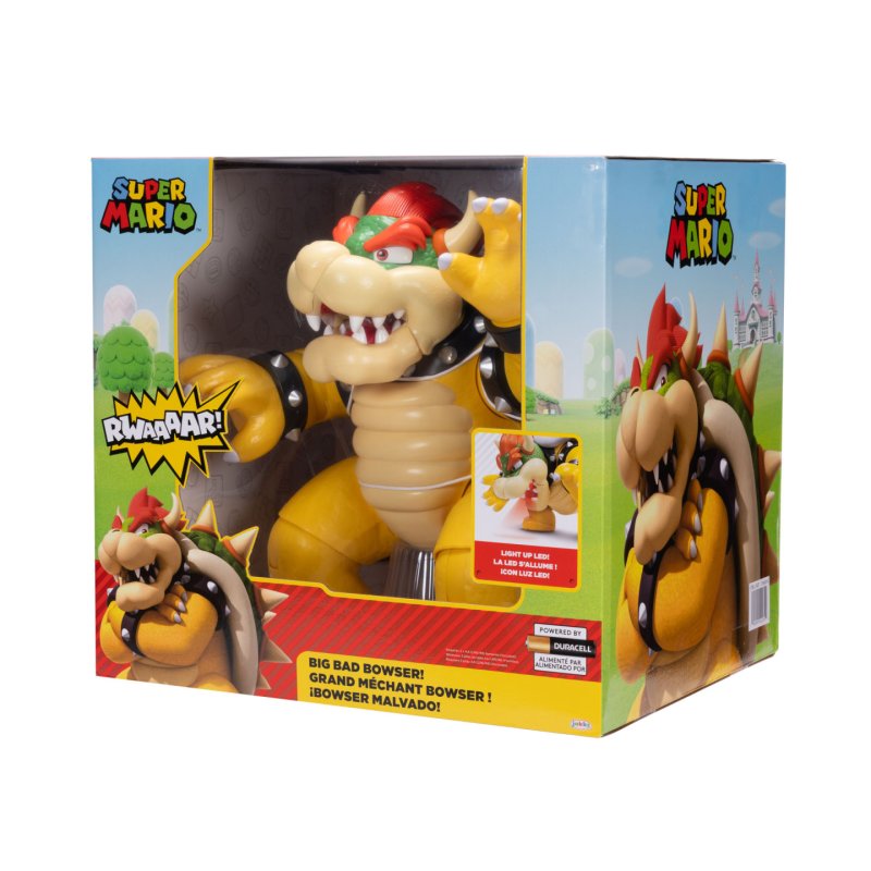 Super Mario Action Figure Big Bad Bowser 30 cm