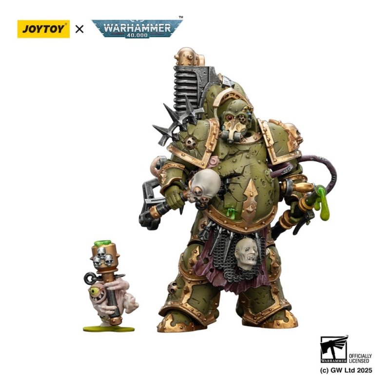 Warhammer 40,000 Action Figure Death Guard Foul Blight spawn with Plague Sprayer 12 cm