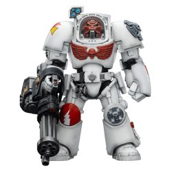 Warhammer 40,000 Action Figure White Scars Terminator 3 with Power Fist and Assault Cannon 14 cm