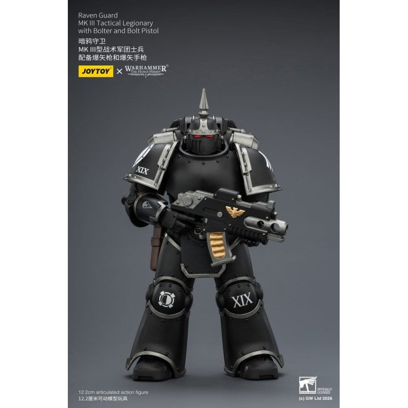 Warhammer 40,000 Action Figure Raven Guard MK III Tactical Legionary 12 cm