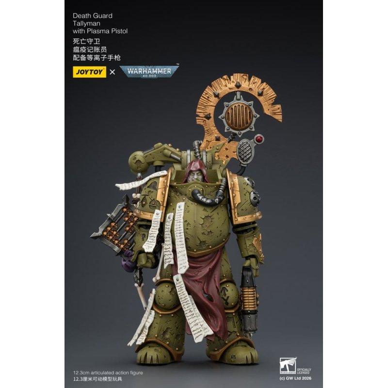 Warhammer 40,000 Action Figure Death Guard Tallyman 12 cm