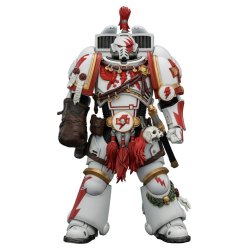 Warhammer Action Figure Game Edition White Scars Assault Intercessor Champion 13 cm
