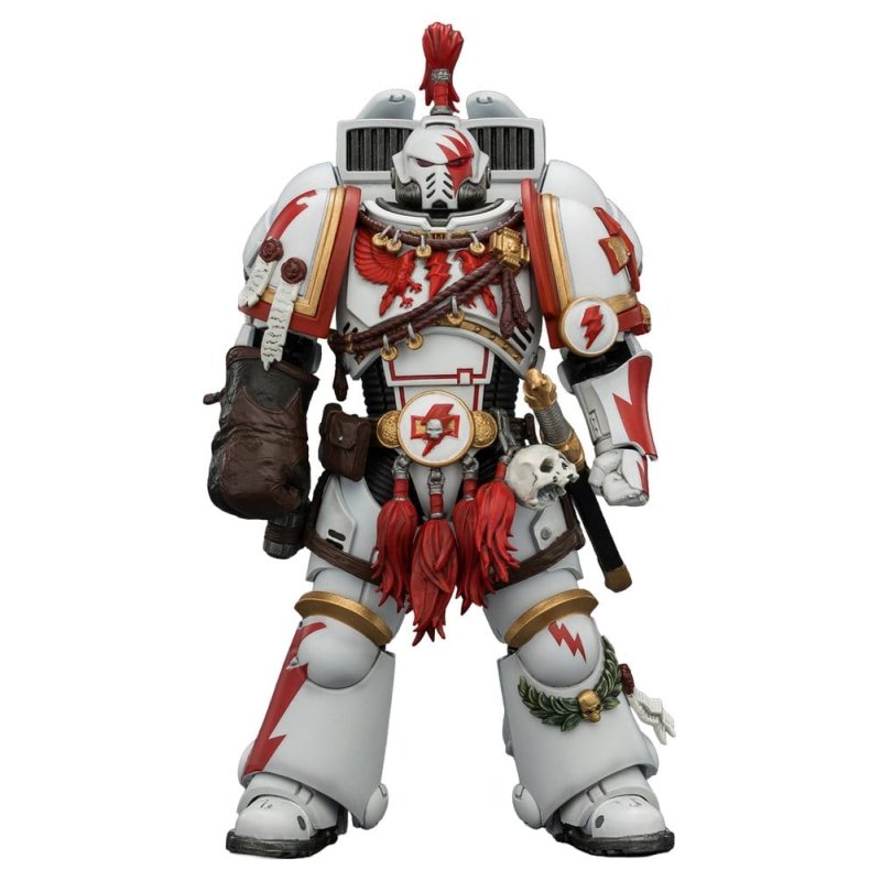 Warhammer Action Figure Game Edition White Scars Assault Intercessor Champion 13 cm