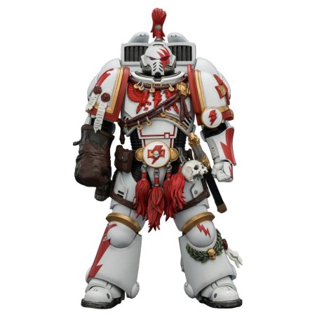 Warhammer Action Figure Game Edition White Scars Assault Intercessor Champion 13 cm