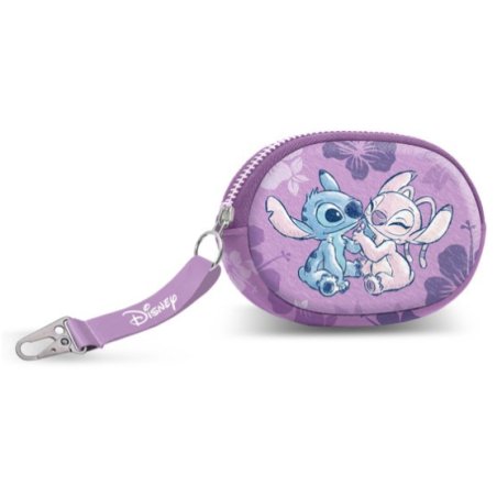 Karactermania Stitch and Angel Soft pencil case Violet