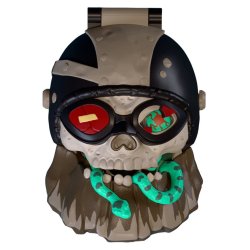 Rover Robin Plastic Model Kit Overtakes Skull Rider