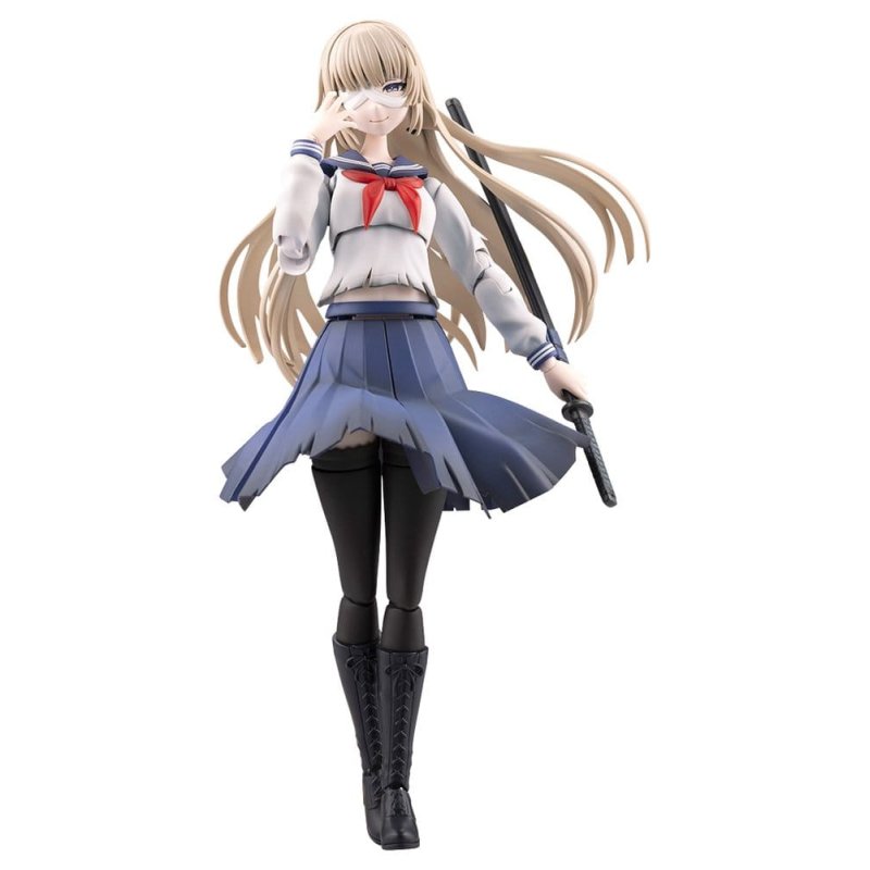Sousai Shojo Teien Plastic Model 1/10 Kuon Yakushiji Maria Kagaribi Damage Ver. School Girl Emulation 16 cm