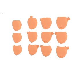 Megami Device M.S.G 08 Accessory Set 1/1 Face Set Buster Doll Skin Color E