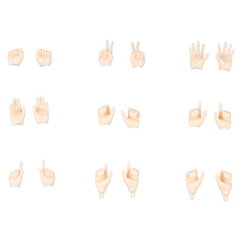 Megami Device M.S.G 09 Accessory Set 1/1 Hand Set Skin Color A