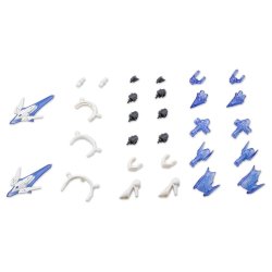 Kotobukiya M.S.G. Model Kit Accessory Set Mecha Supply 34 Holonic Headdress & Holonic High Heels White Ver.