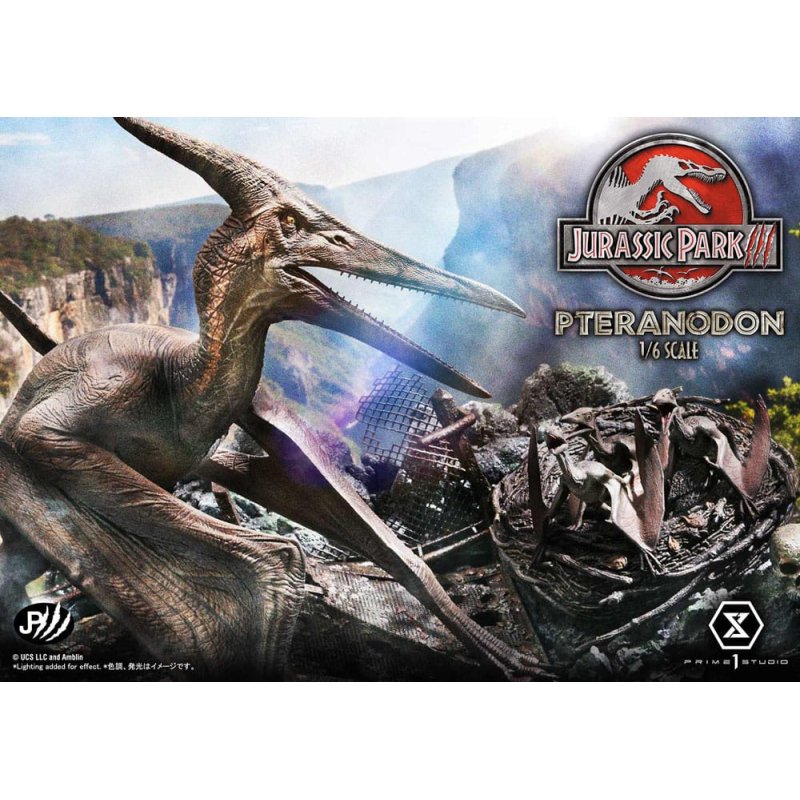 Jurassic Park III Legacy Museum Collection Statue 1/6 Pteranodon Bonus Version 68 cm