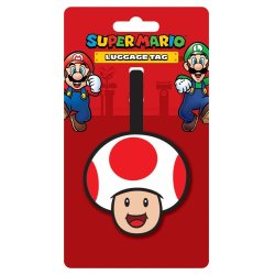 Super Mario Luggage Tag (Toad)