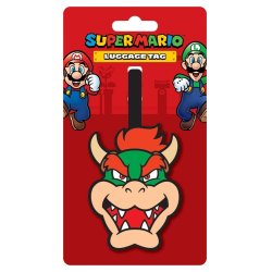 Super Mario Luggage Tag (Bowser)