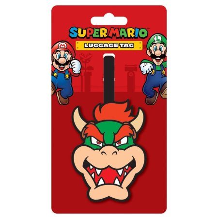 Super Mario Luggage Tag (Bowser)