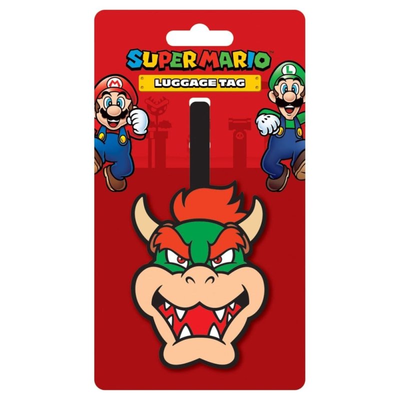 Super Mario Luggage Tag (Bowser)