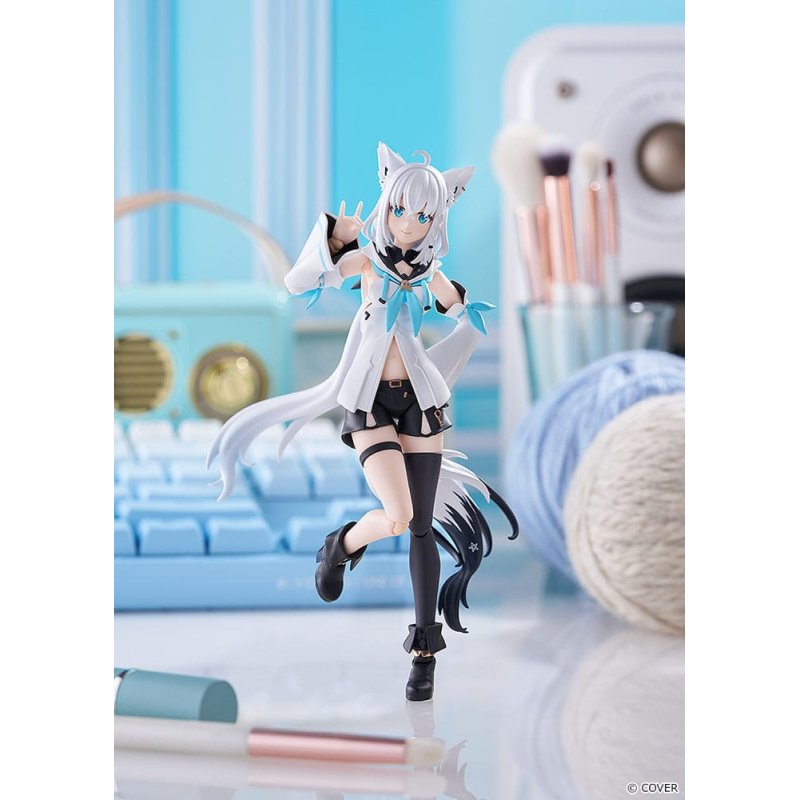 Hololive Production Figma Action Figure Shirakami Fubuki 15 cm