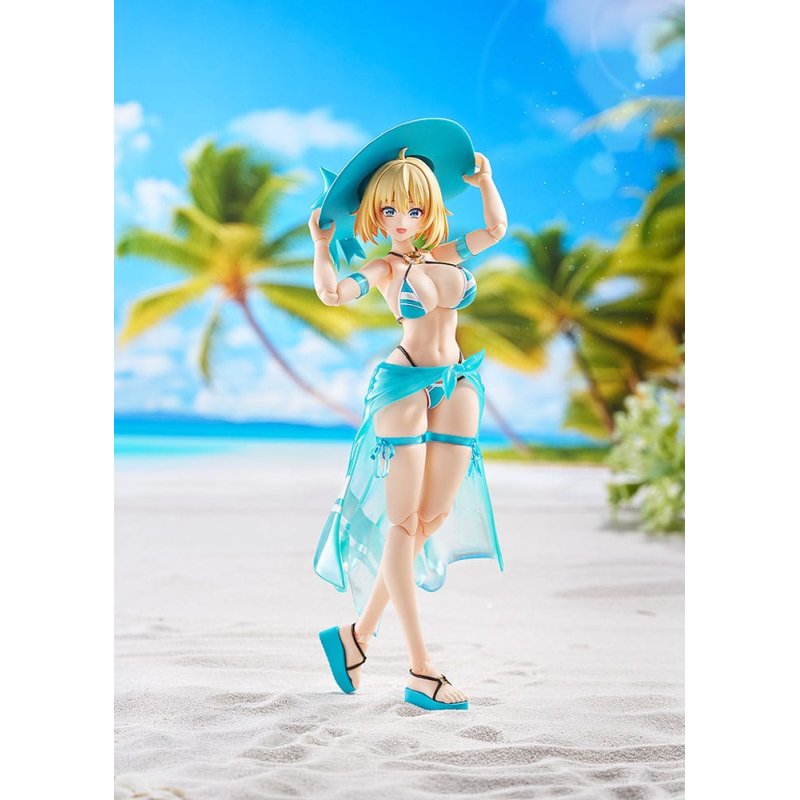 Bunny Suit Planning Figma Action Figure Sophia F. Shirring: Swimsuit Ver. 15 cm