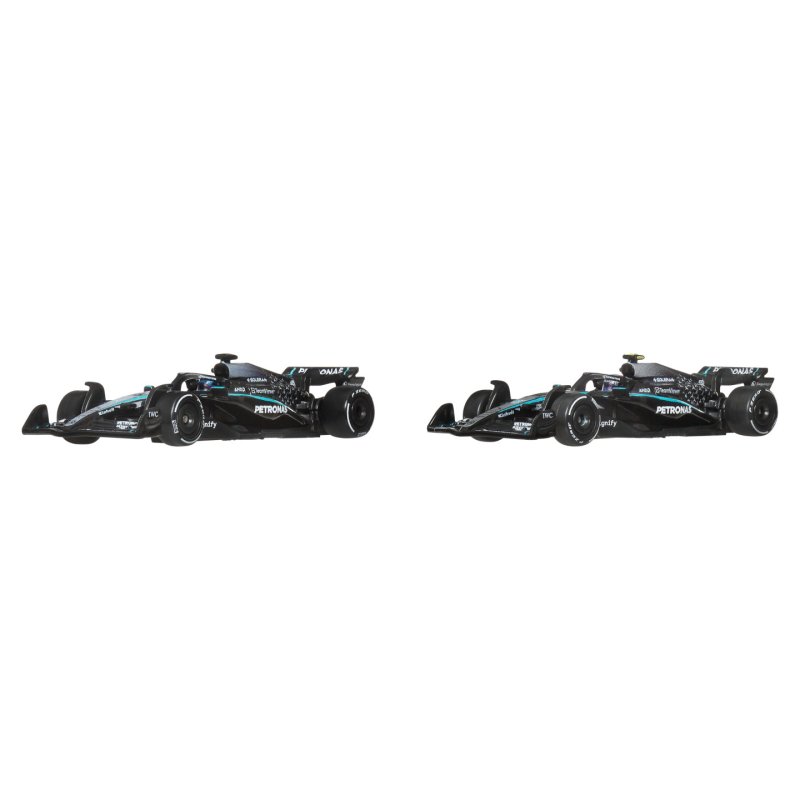 Formula 1 Hot Wheels Premium Die-Cast Vehicle 2-Pack 1:64 Team Mercedes-AMG PETRONAS