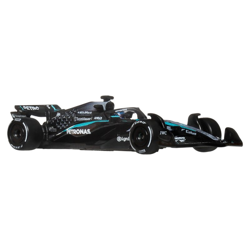 Hot Wheels Premium Mercedes-AMG PETRONAS Formula One Team 2-Pack with Russell & Antonelli Racecars