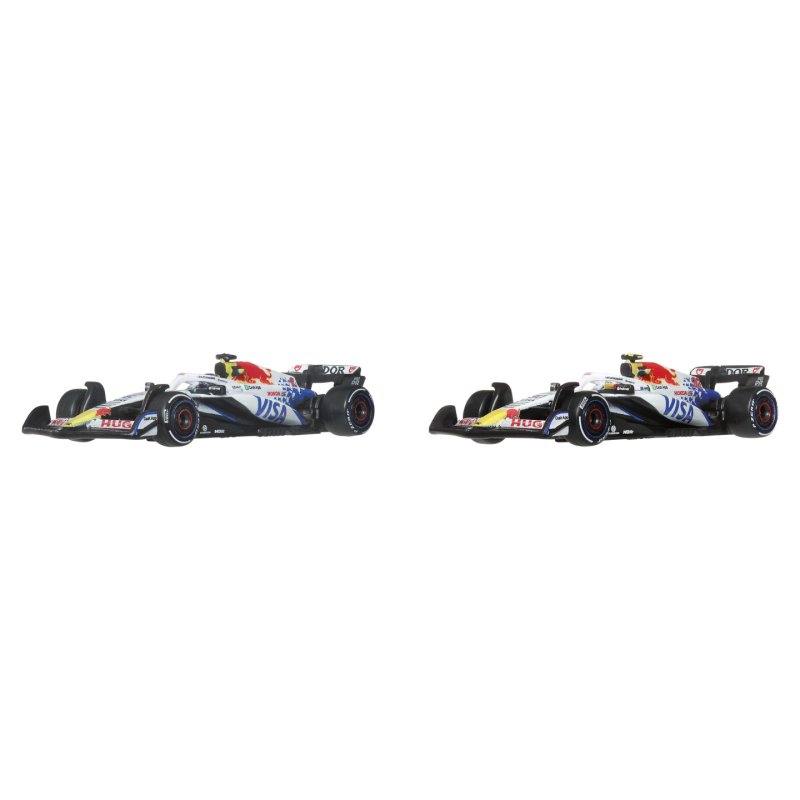 Formula 1 Hot Wheels Premium Die-Cast Vehicle 2-Pack 1:64 Team Visa Cash App Racing Bulls