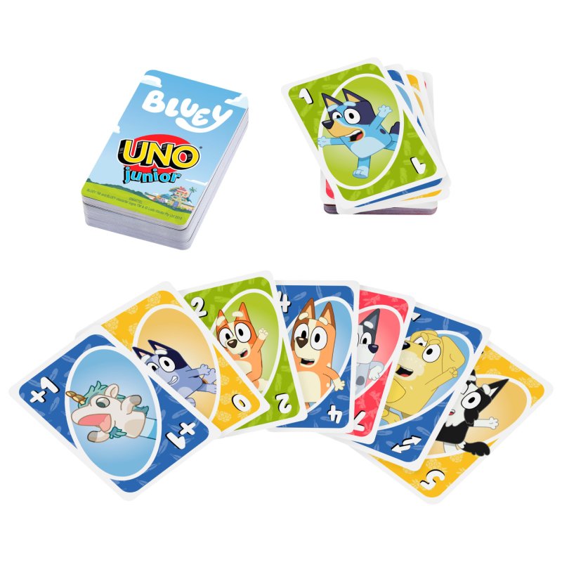 Bluey UNO Junior Card Game