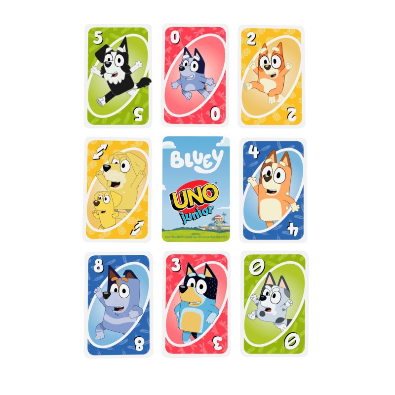 Bluey UNO Junior Card Game