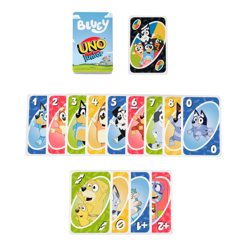 Bluey UNO Junior Card Game