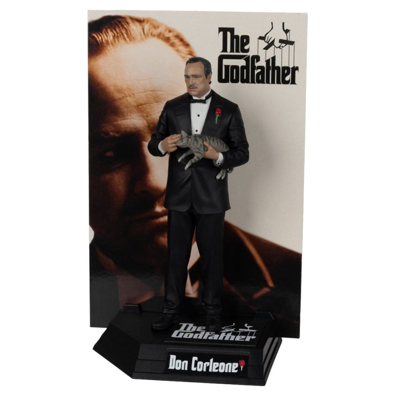 The Godfather Movie Maniacs Figure Don Corleone 17 cm