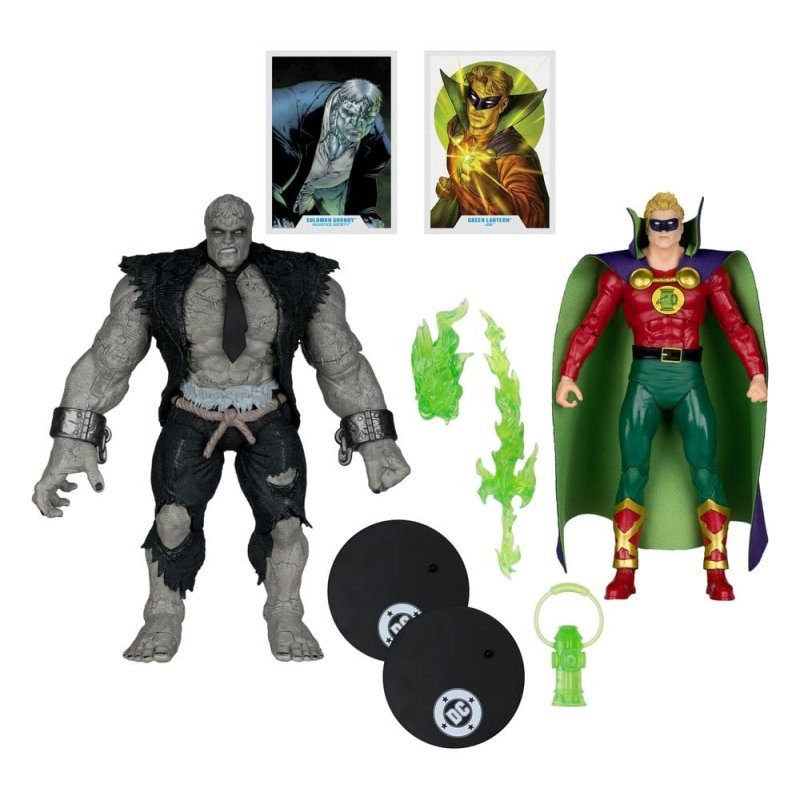 DC Multiverse Action Figures 2-Pack Solomon Grundy vs Green Lantern 18 cm