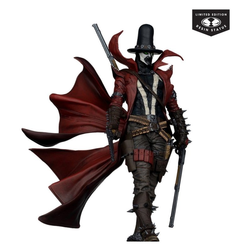 Spawn Black White &amp Red All Over 1/10 Statue Gunslinger Spawn by Todd McFarlane 23 cm