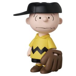 MLB × Peanuts UDF PVC Figure Chicago White Sox Charlie Brown 9 cm