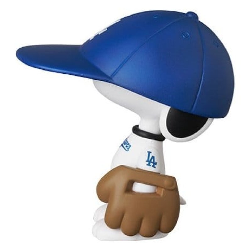 MLB × Peanuts UDF PVC Figure Los Angeles Dodgers Snoopy 7 cm