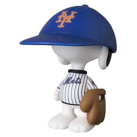 MLB × Peanuts UDF PVC Figure New York Mets Snoopy 7 cm