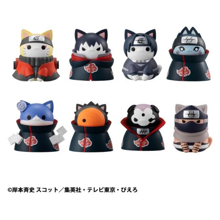 Naruto Shippuden Mega Cat Project Trading Figure Defense Battle of Village of Konoha! 3 cm Nyaruto! Blind Box