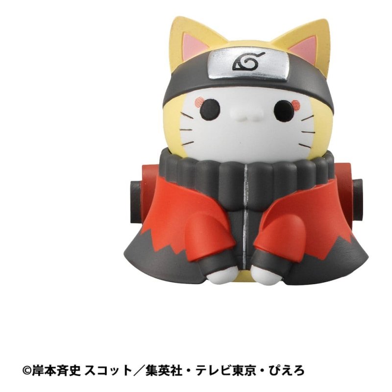 Naruto Shippuden Mega Cat Project Trading Figure Defense Battle of Village of Konoha! 3 cm Nyaruto! Blind Box