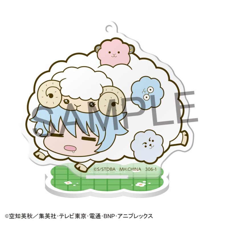 Gintama Acrylic Figure Prince Hata & Animal Paradise Farm of Love & Peace 6 cm Blind Box Display (6)