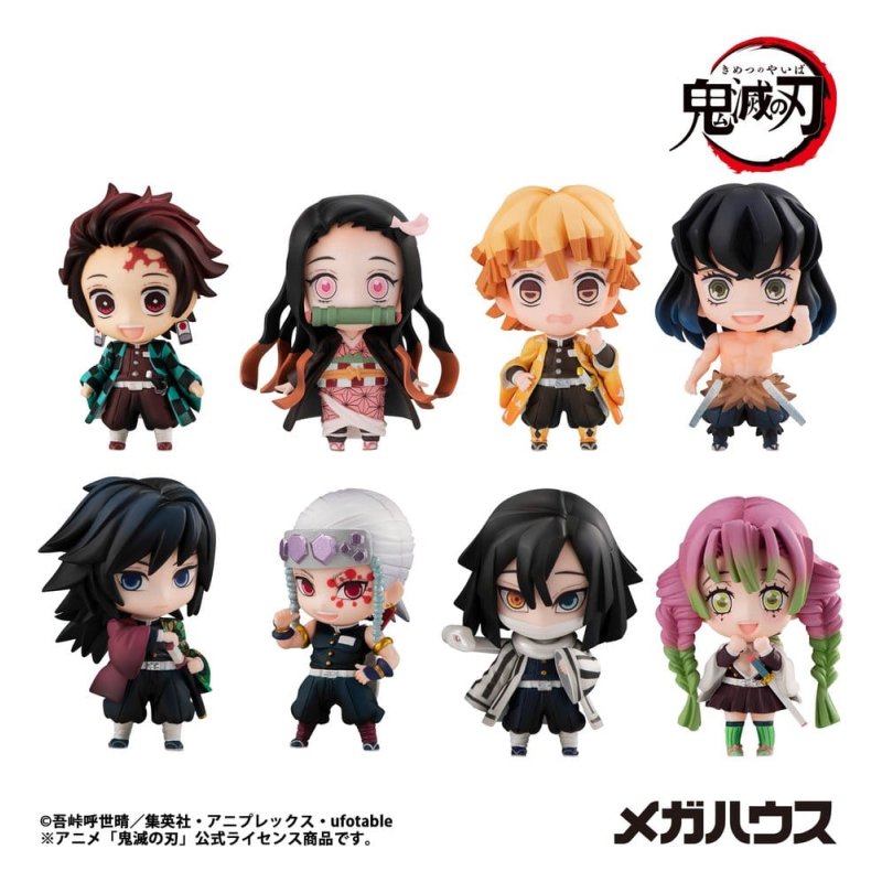 Demon Slayer Kimetsu no Yaiba Trading Figure Tanjiro & Friends 5 cm Assortment (8)