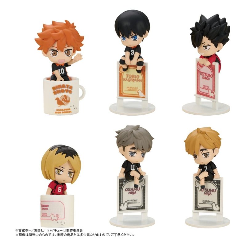 Haikyu!! Ochatomo Series Trading Figure 4 cm Blind Box Assortment (6)