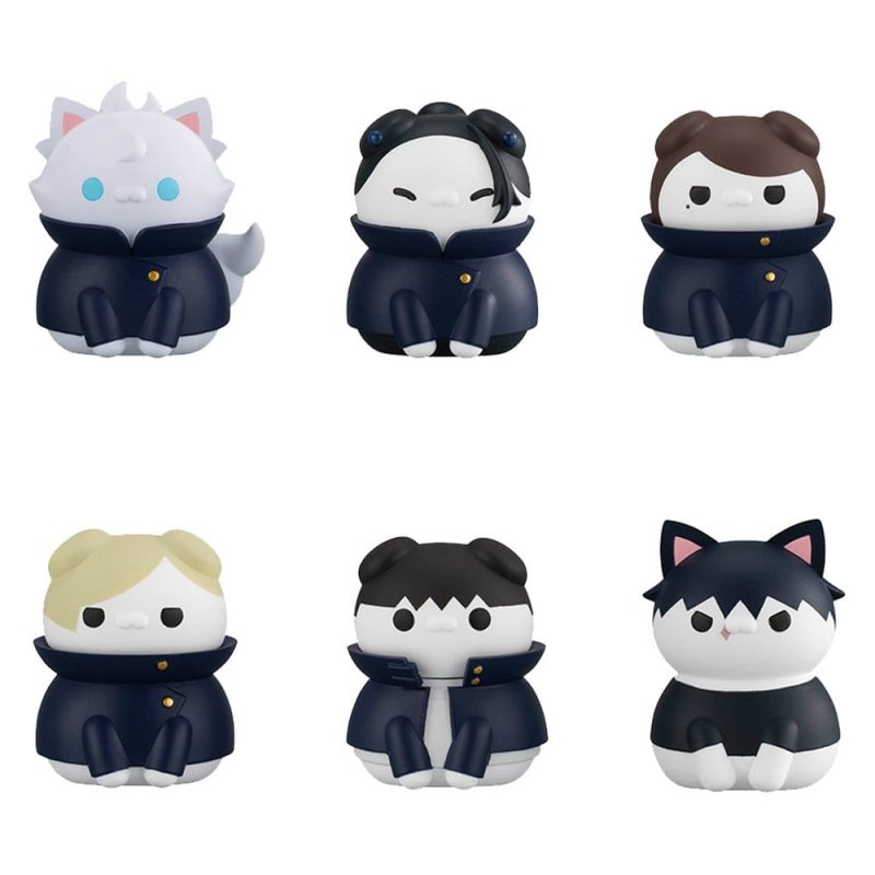 Jujutsu Kaisen Mega Cat Project Jujutsu Cats Hidden Inventory/Premature Death Ver. Mini Figures 3 cm Blind Box Display