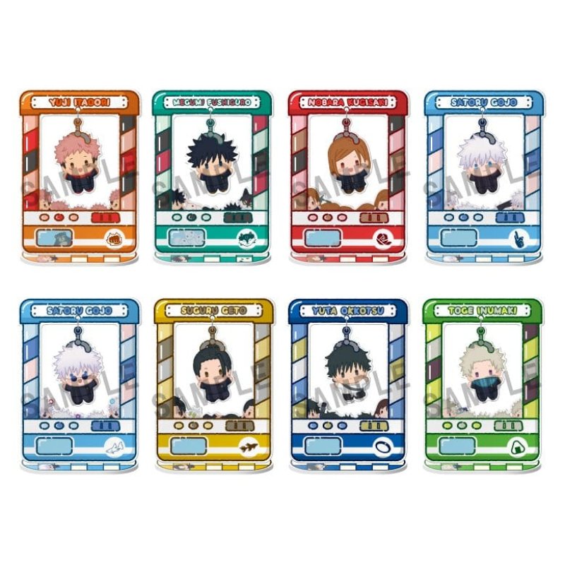 Jujutsu Kaisen Chara Catcher Acrylic Figure Anime 5th Anniversary 9 cm Blind Box Assortment (8)