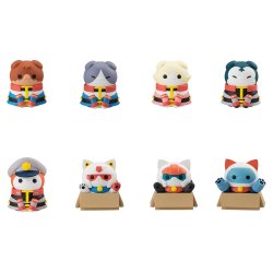 Gundam Mega Cat Project Mini Figures Nyandam We are the Earth Federation Forces! Blind Box Assortment (8) (Repeat)