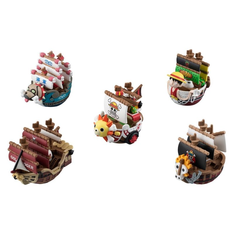 One Piece YuraColle Series Mini Figures 6-Pack Grand Line Collection Set Vol.3 6 cm
