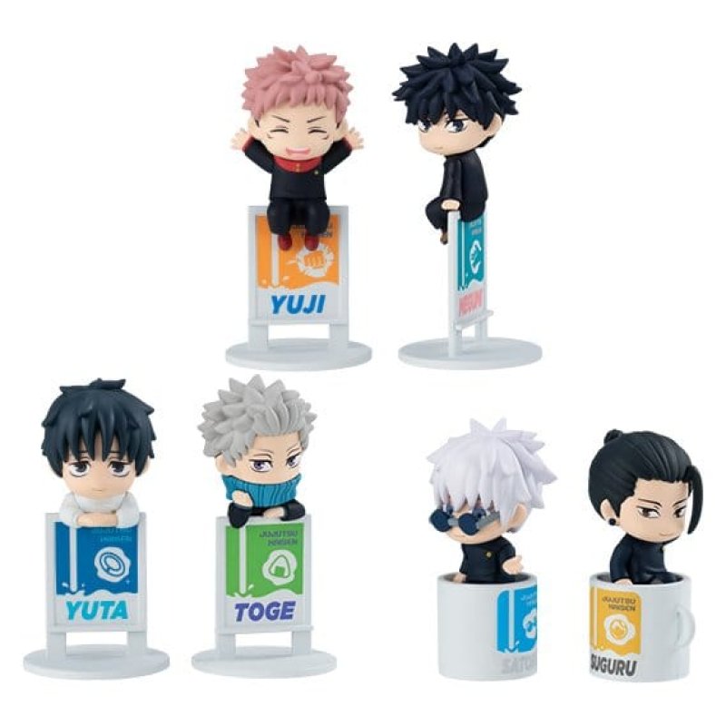Jujutsu Kaisen Ochatomo Series Mini Figures Anime 5th Anniversary Blind Box Assortment (6)