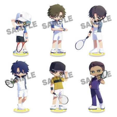 The New Prince of Tennis Irusta Mini Figures Vol.1 8 cm Blind Box Display (6)