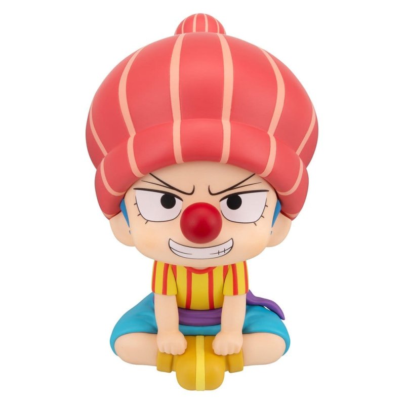 One Piece Look Up PVC Figure Buggy Childhood Ver. 11 cm