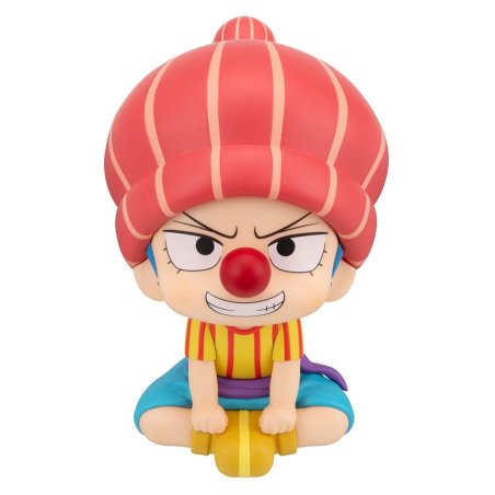 One Piece Look Up PVC Figure Buggy Childhood Ver. 11 cm